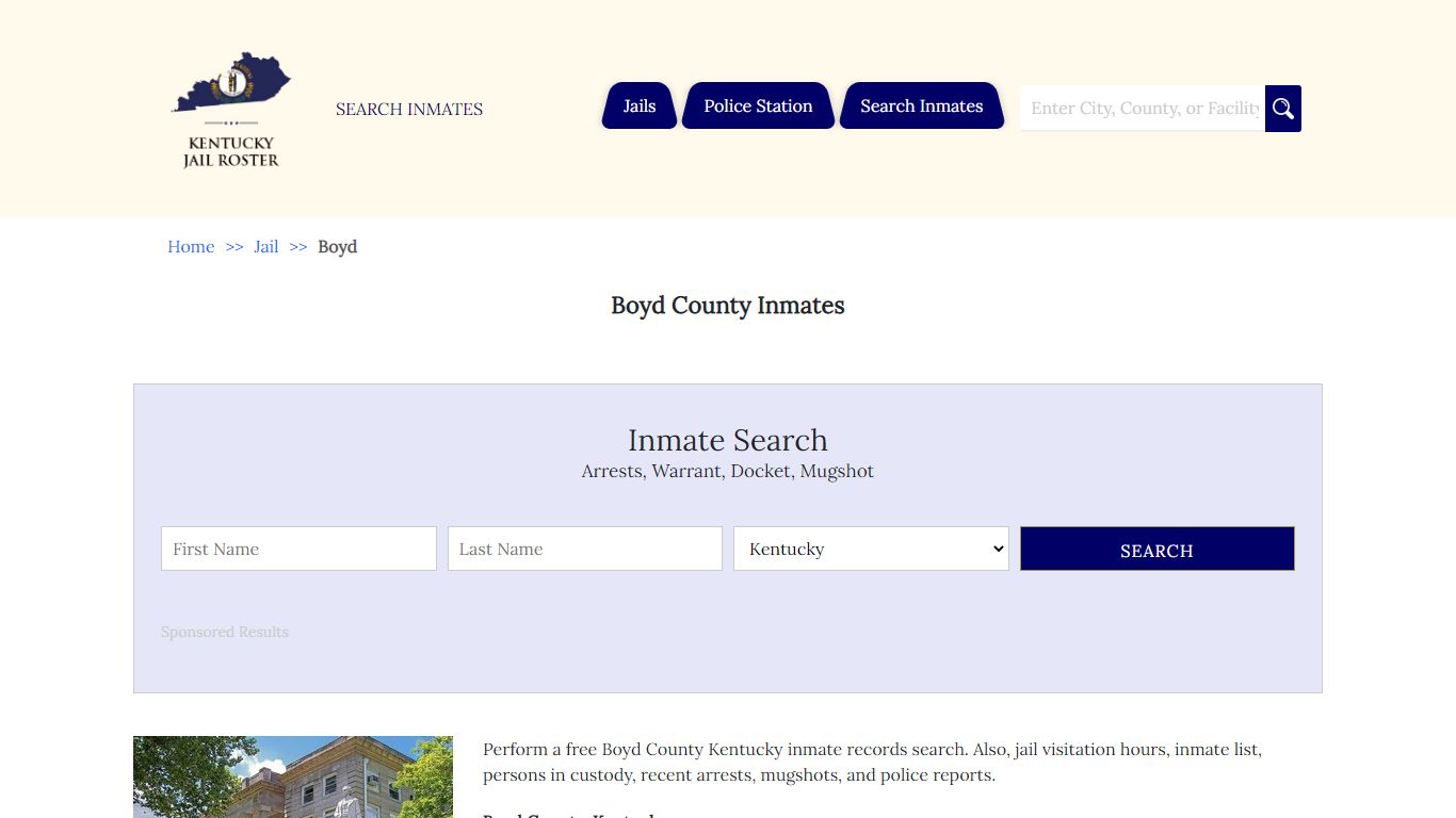 Boyd County Inmates | Jail Roster Search